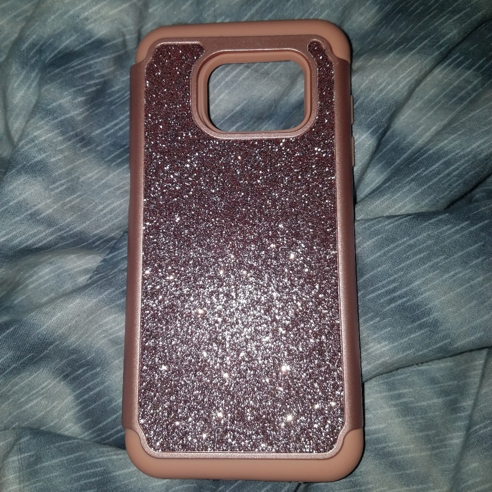 Rose Gold Galaxy s7 edge Phone Case